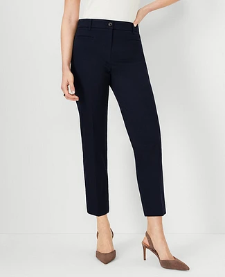 Ann Taylor The Petite Cotton Crop Pant Women's