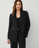 Ann Taylor The Crosby Blazer Black Women's