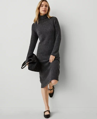 Ann Taylor Weekend Collection Ribbed Sweater Dress XS Women's
