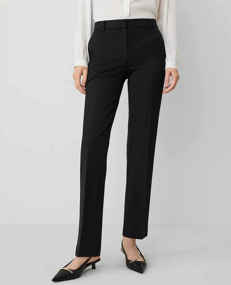 Ann Taylor The Petite Sophia Pant - Curvy Fit Size 4 Black Women's