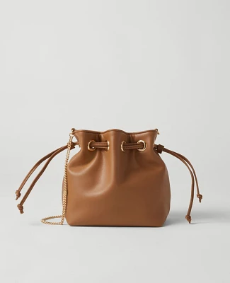 Ann Taylor Mini Drawstring Clutch Bag Women's