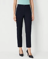 Ann Taylor The Petite Cotton Crop Pant - Curvy Fit Women's