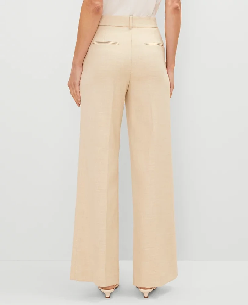 Ann Taylor The Perfect Wide Leg Pant Size 12 Sands Edge Women's