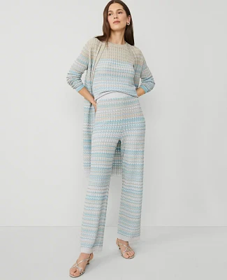 Ann Taylor The Pull-On Wide-Leg Sweater Pant Women's