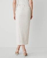 Ann Taylor The Petite Trouser Column Midi Skirt Women's