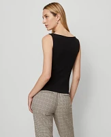 Ann Taylor Draped Cowl Neck Top Women's