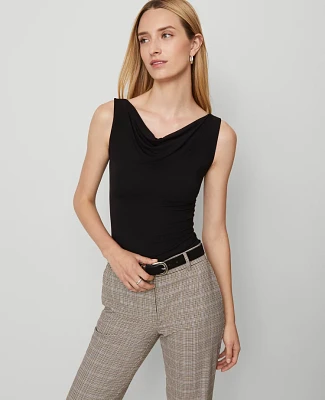 Ann Taylor Draped Cowl Neck Top Women's