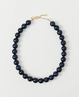 Ann Taylor Stone Statement Necklace Night Sky Women's