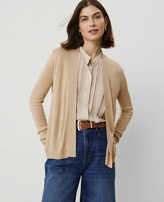 Ann Taylor Essential Open Cardigan Women's