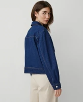 Ann Taylor Weekend Collection Denim Jacket Medium Wash Women's