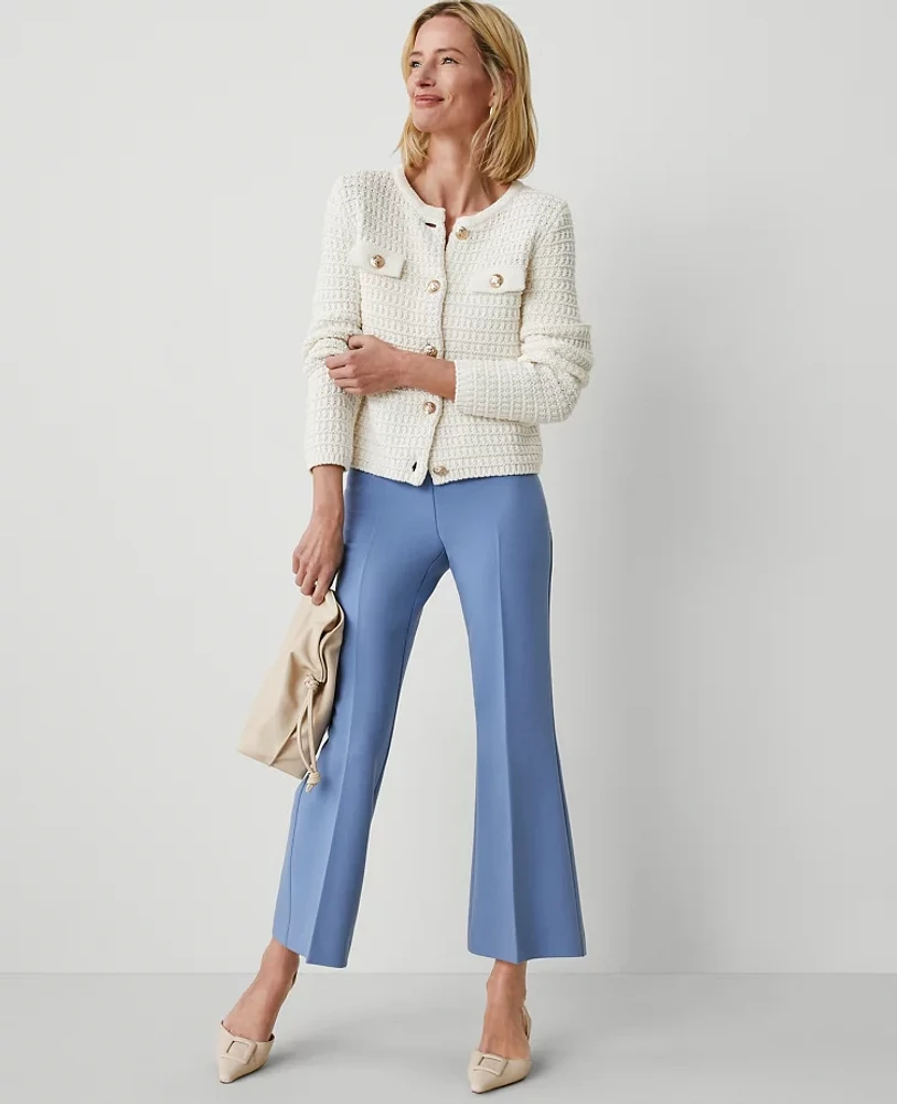 Ann Taylor The Side-Zip Flare Pant Women's
