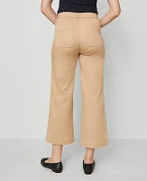 Ann Taylor Weekend Collection Sateen Patch Pocket Pant Women's