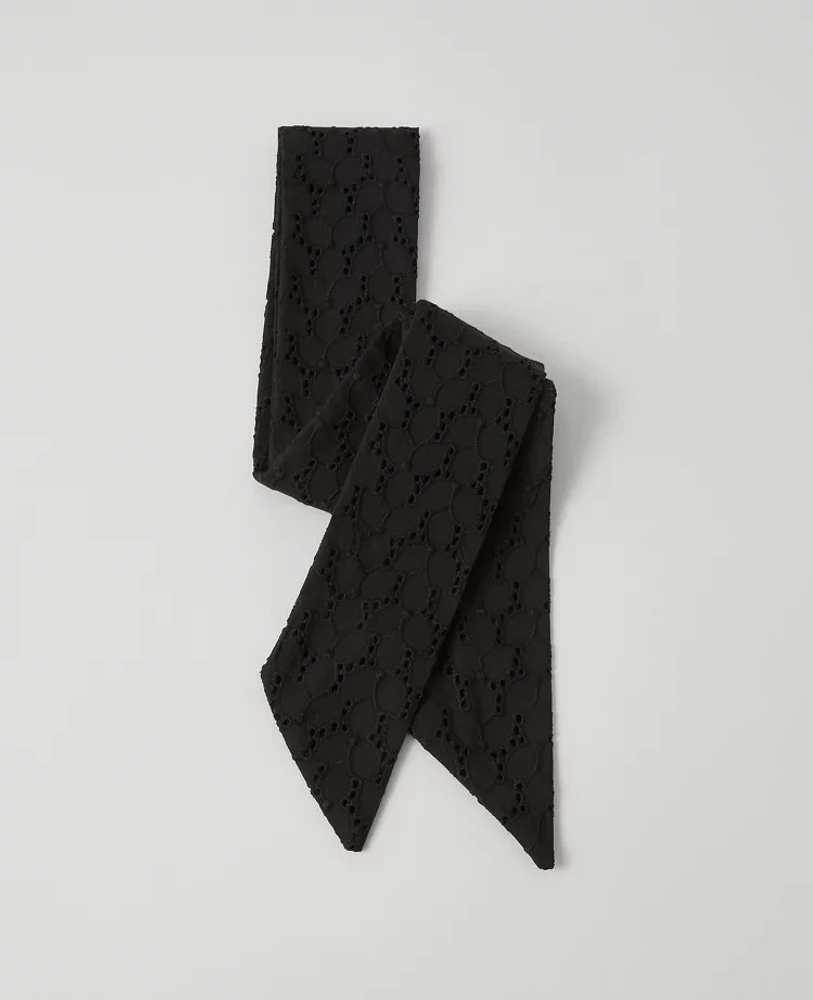 Ann Taylor Eyelet Skinny Scarf Women's