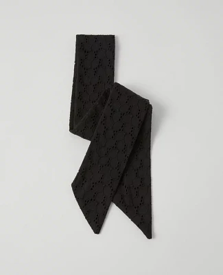 Ann Taylor Eyelet Skinny Scarf Women's