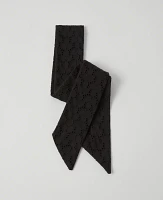 Ann Taylor Eyelet Skinny Scarf Women's