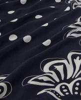 Ann Taylor Floral Scarf Night Sky Women's
