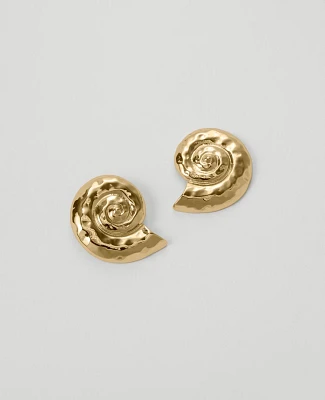 Ann Taylor Textured Shell Stud Earrings Women's