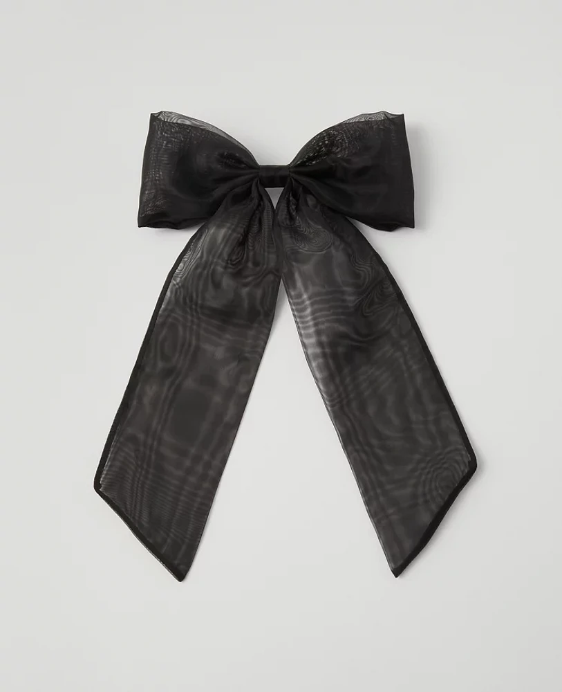 Ann Taylor Drama Bow Black Women's