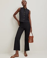 Ann Taylor Linen Sleeveless Shirt Women's