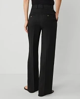 Ann Taylor The Straight Trouser Pant Twill Women's