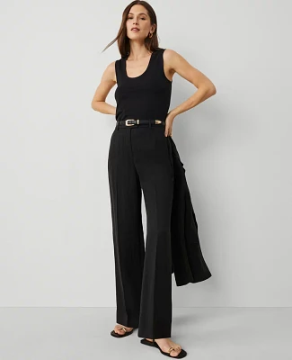 Ann Taylor The Straight Trouser Pant Twill Women's