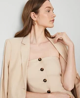 Ann Taylor Strapless Vest Sands Edge Women's