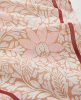 Ann Taylor Weekend Collection Floral Scarf Soft Adobe Women's