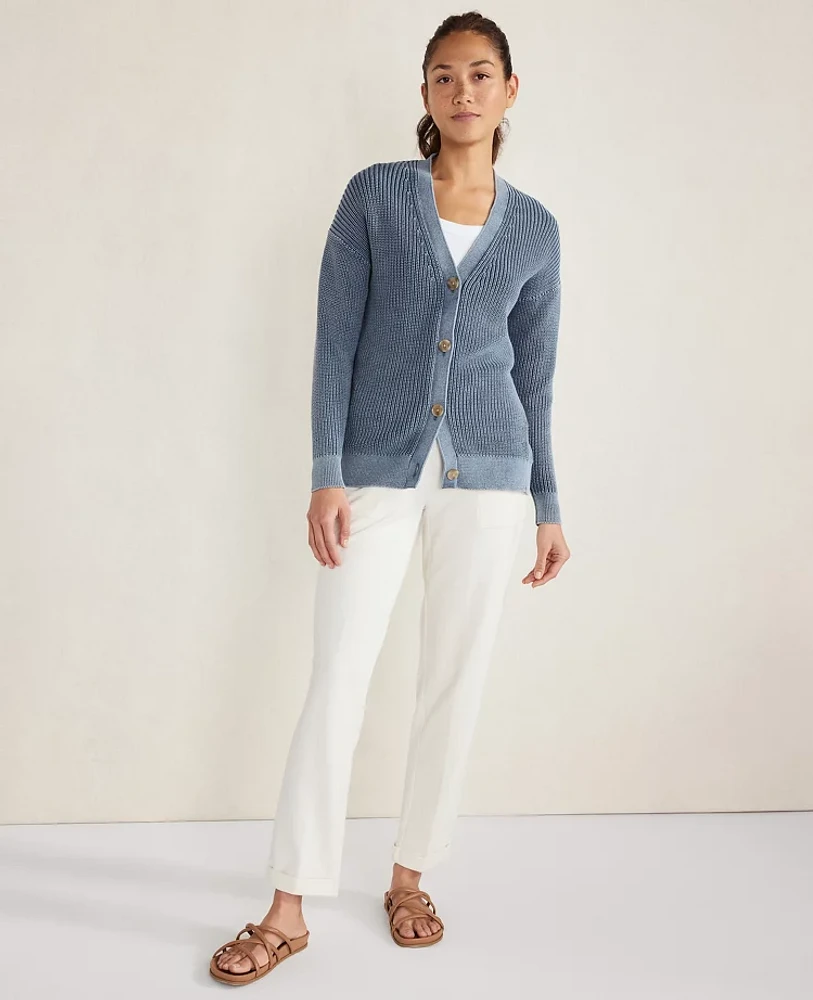 Ann Taylor Haven Well Within Organic Cotton Terry Pants Size 2XL Ivory Women's
