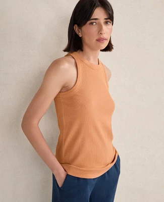 Ann Taylor Haven Well Within Essential Organic Cotton Racerback Tank Top Women's