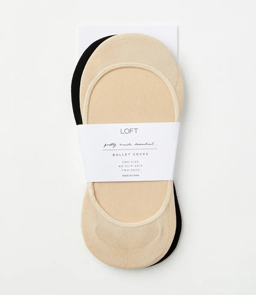 Ballet Flat No Show Sock Set