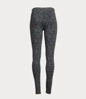 Petite Leopard Print Ponte Leggings