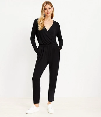 Lou & Grey Signature Softblend Crossover Jumpsuit