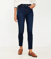 High Rise Skinny Jeans Classic Dark Indigo Wash