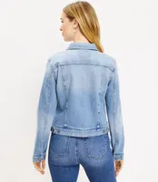 Denim Trucker Jacket Light Mid Indigo Wash