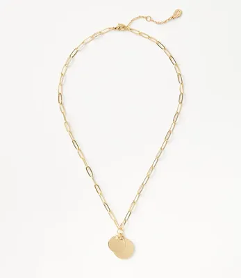 Coin Charm Necklace