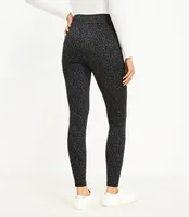 Leopard Print Ponte Leggings