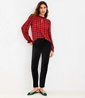 Tall Riviera Slim Pants in Velvet