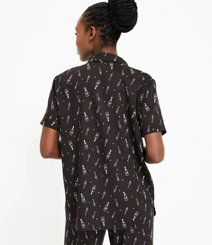 Champagne Pajama Top