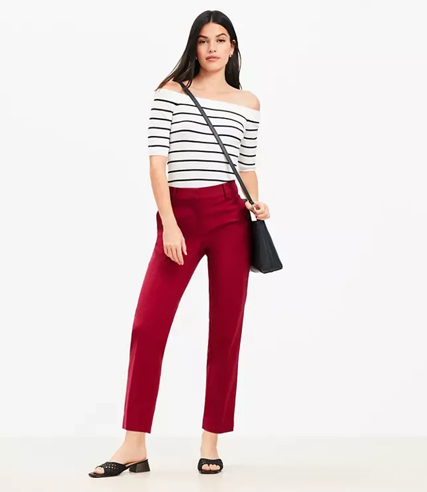 Riviera Slim Pants Doubleweave