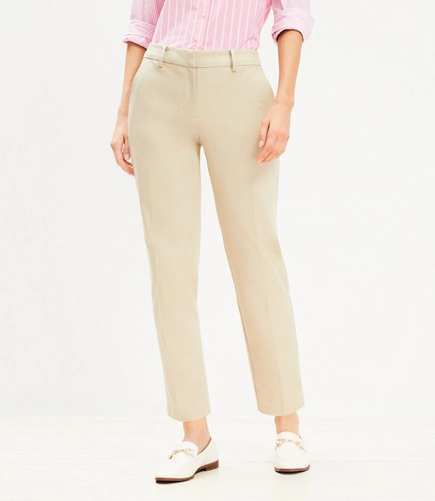 Curvy Riviera Slim Pants Doubleweave