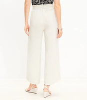 Tall Breezy Wide Leg Pants Linen Blend