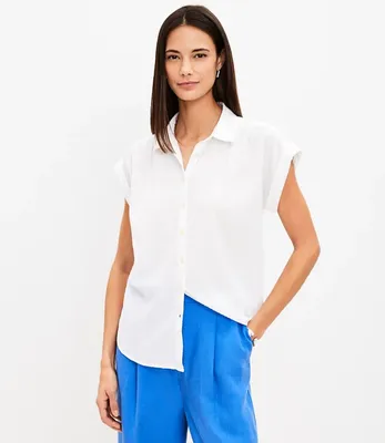 Crinkle Dolman Shirt