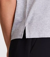 LOFT Versa Relaxed Jersey Crew Tee