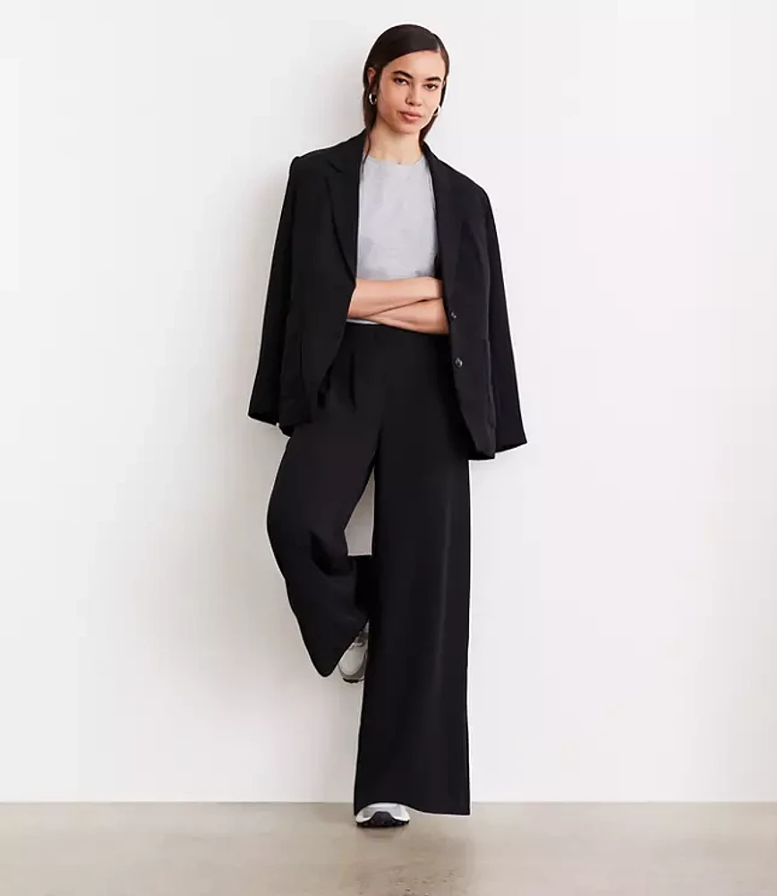 LOFT Versa Relaxed Jersey Crew Tee