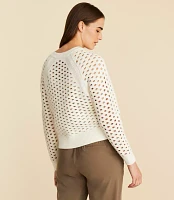 Lou & Grey Mesh Sweater