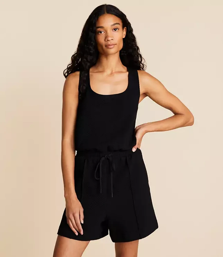 Lou & Grey Textured Tank Romper