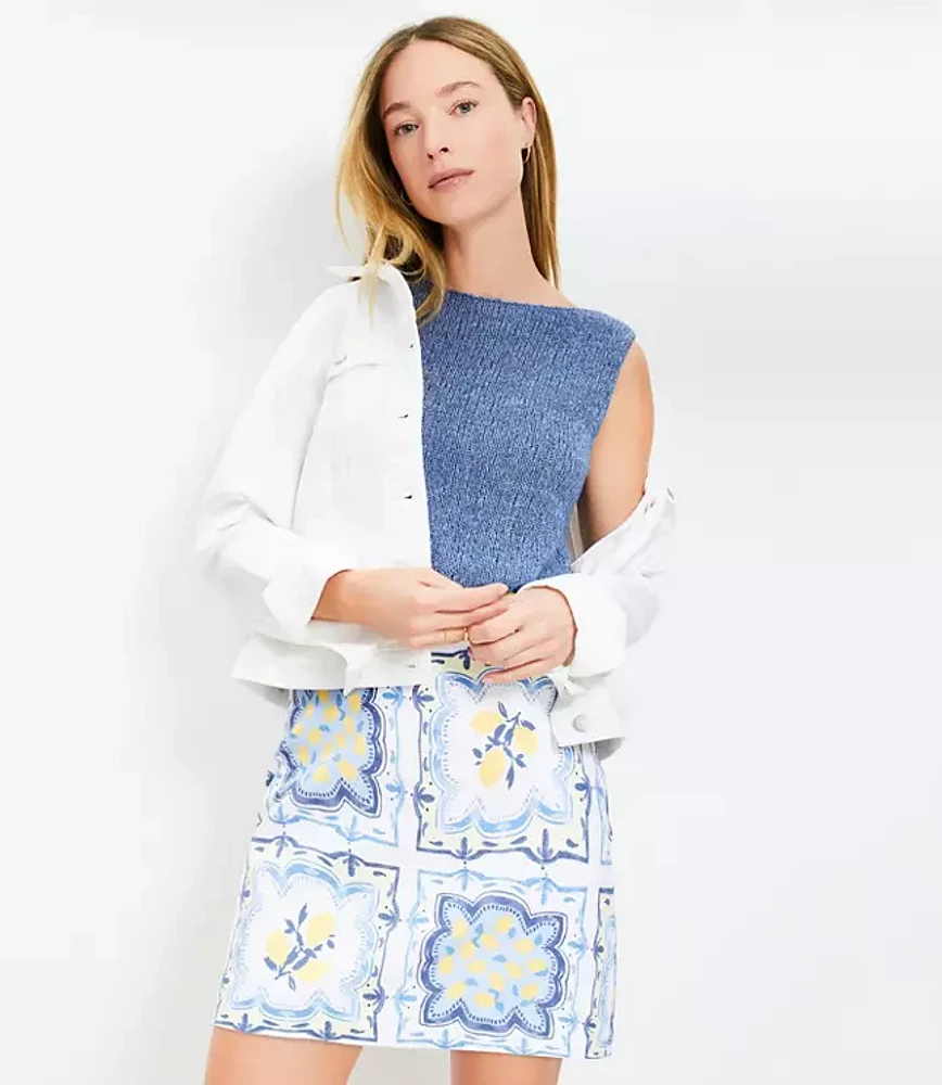 Lemon Mini Skirt