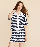 Lou & Grey Wavy Pointelle Shorts
