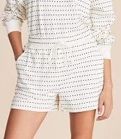 Lou & Grey Dotted Jacquard Shorts