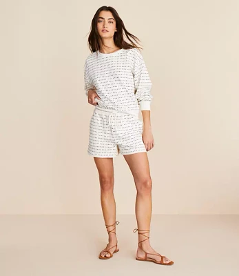 Lou & Grey Dotted Jacquard Shorts